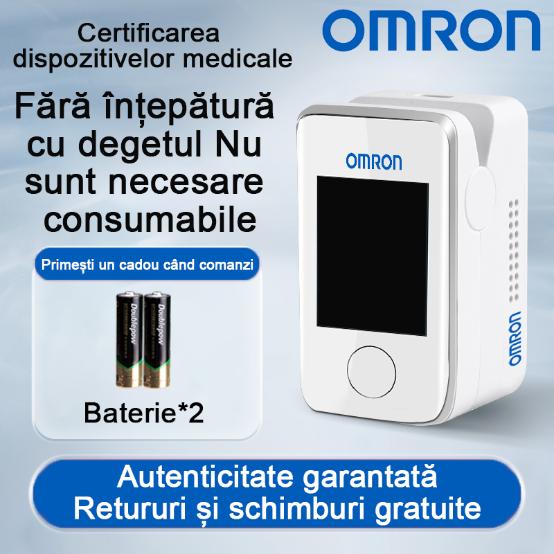 [Tratament medical non-invaziv de înaltă precizie] Detectarea glucozei din sânge + măsurarea tensiunii arteriale + detectarea oxigenului din sânge + detectarea acidului uric + monitorizarea ritmului cardiac + detectarea temperaturii corpului